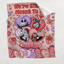 Load image into Gallery viewer, Personalized Nightmare Blanket Custom Love Design Gift