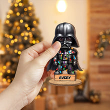 Load image into Gallery viewer, Personalized Freestanding Wood Plaque The Force Family Gift for Christmas