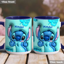 Load image into Gallery viewer, Personalized Ohana Accent Mug Custom Name Gift for Mom