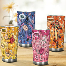 Load image into Gallery viewer, Personalized Cute Friends Mouse Tumbler Custom Name Gift