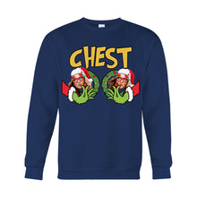 Load image into Gallery viewer, Personalized Grinchmas Christmas T-Shirt & Hoodie with Custom Name