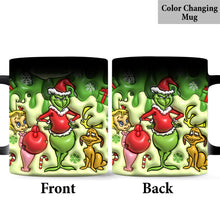 Load image into Gallery viewer, Personalized Merry Grinchmas Mug Custom Name Christmas Gift