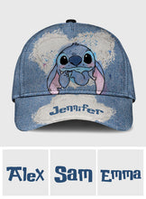 Load image into Gallery viewer, Personalized Denim Classic Cap Custom Name Gift for Birthday