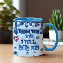 Load image into Gallery viewer, Personalized Ohana Accent Mug Custom Name Birthday Gift