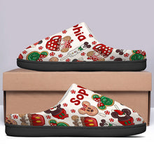 Load image into Gallery viewer, Personalized Cozy Slippers with Custom Design for Kids and Adults