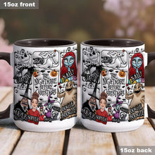 Load image into Gallery viewer, Personalized Nightmare Before Christmas Accent Mug Gift Idea