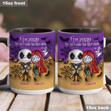Load image into Gallery viewer, Personalized Nightmare Accent Mug Custom Name Gift for Couples Halloween