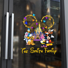 Load image into Gallery viewer, Personalized Merry Christmas Mouse Decal Die Cut for Family