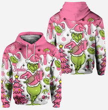 Load image into Gallery viewer, Personalized Pink Snowflakes Hoodie & Leggings Custom Name Gift for Her