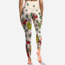 Load image into Gallery viewer, Personalized Grinch Hoodie & Leggings Set Custom Name Gift for Christmas