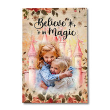 Load image into Gallery viewer, Personalized Believe In Magic Canvas Poster Gift for Kids