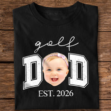 Load image into Gallery viewer, Personalized Photo T-Shirt Gift for Dad Father's Day Custom