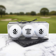 Load image into Gallery viewer, Personalized Golf Ball Custom Gift for Dad Husband Funny