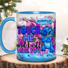 Load image into Gallery viewer, Personalized Ohana Accent Mug Custom Name Unique Gift