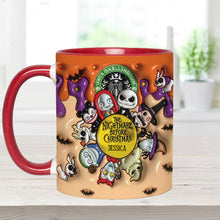 Load image into Gallery viewer, Personalized Nightmare Before Christmas Mug Custom Name Gift