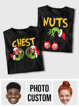 Load image into Gallery viewer, Personalized Grinchmas Christmas T-Shirt & Hoodie with Custom Name