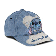 Load image into Gallery viewer, Personalized Denim Classic Cap Custom Name Gift for Birthday