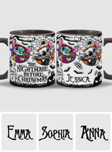 Load image into Gallery viewer, Personalized Nightmare Before Christmas Accent Mug for Gifts