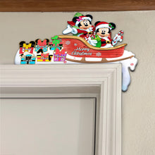 Load image into Gallery viewer, Personalized Merry Christmas Mouse Door Frame Decoration