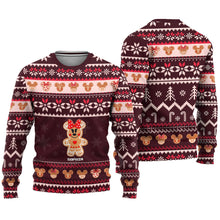 Load image into Gallery viewer, Personalized Merry Christmas Mouse Sweater Gift for Her