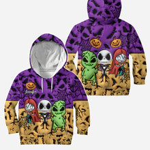 Load image into Gallery viewer, Personalized Nightmare Hoodie and Leggings Set for Halloween