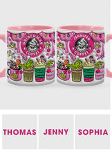 Load image into Gallery viewer, Personalized Grinchmas Coffee Accent Mug Custom Gift for Christmas
