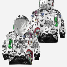 Load image into Gallery viewer, Personalized Nightmare Before Christmas Hoodie & Leggings Set