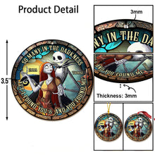 Load image into Gallery viewer, Personalized Stained Glass Couple Ornament Custom Name Gift for Christmas