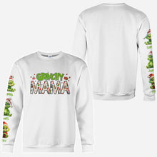 Load image into Gallery viewer, Personalized Grinch Mama All Over Shirt for Christmas Gift
