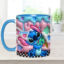 Load image into Gallery viewer, Personalized Ohana Accent Mug Custom Name Gift for Family