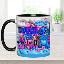 Load image into Gallery viewer, Personalized Ohana Accent Mug Custom Name Unique Gift