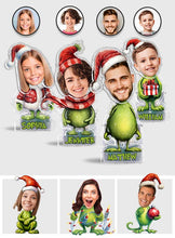 Load image into Gallery viewer, Personalized Shaking Head Christmas Decoration Custom Gift