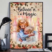 Load image into Gallery viewer, Personalized Believe In Magic Canvas Poster Gift for Kids