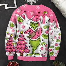 Load image into Gallery viewer, Personalized Merry Grinchmas Ugly Sweater for Christmas Gift