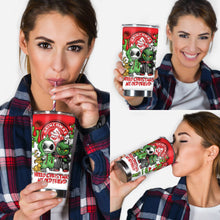 Load image into Gallery viewer, Personalized Grinch Christmas Tumbler with Custom Name Gift