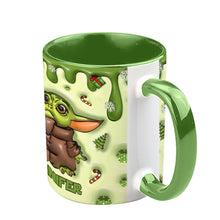 Load image into Gallery viewer, Personalized Cute Character Accent Mug Gift for Mom or Dad