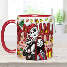 Load image into Gallery viewer, Personalized Nightmare Mug Custom Name Couples Gift Halloween Christmas