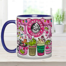 Load image into Gallery viewer, Personalized Grinchmas Coffee Accent Mug Custom Gift for Christmas