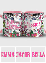 Load image into Gallery viewer, Personalized Nightmare Before Christmas Accent Mug Gift