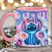 Load image into Gallery viewer, Personalized Ohana Accent Mug Custom Name Gift for Family