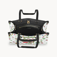 Load image into Gallery viewer, Personalized Grinch Mode Christmas Leather Handbag Gift for Her