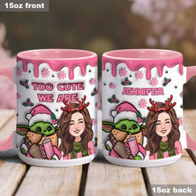 Load image into Gallery viewer, Personalized Cute Accent Mug Custom Name Gift for Mom