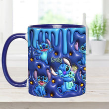 Load image into Gallery viewer, Personalized Ohana Accent Mug Custom Name Gift for Family