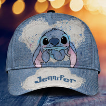 Load image into Gallery viewer, Personalized Denim Classic Cap Custom Name Gift for Birthday