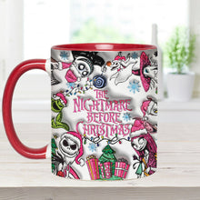 Load image into Gallery viewer, Personalized Nightmare Before Christmas Accent Mug Gift