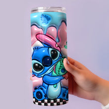 Load image into Gallery viewer, Personalized Ohana Skinny Tumbler Custom Name Gift for Family