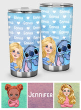Load image into Gallery viewer, Personalized Ohana Tumbler Custom Name Gift for Kids | GradoCreations