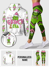 Load image into Gallery viewer, Personalized Grinch Era Christmas Hoodie and Leggings Set