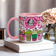 Load image into Gallery viewer, Personalized Grinchmas Coffee Accent Mug Custom Gift for Christmas