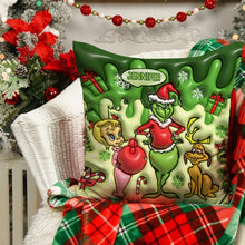 Load image into Gallery viewer, Personalized Merry Christmas Throw Pillow Custom Gift for Kids